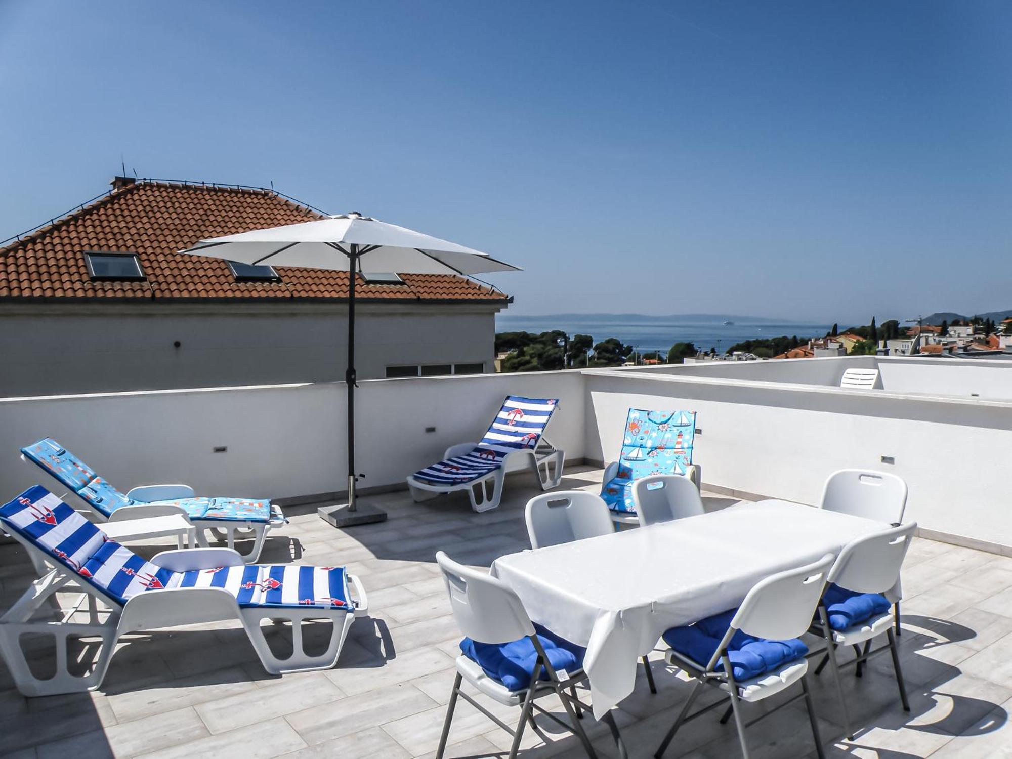Apartment With Terrace And Free Parking - Beach Nearby Split Exterior foto